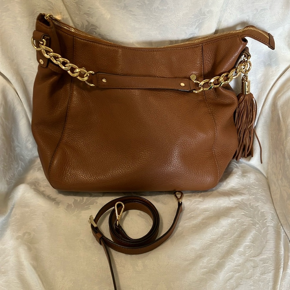 Michael Kors Large Leather Satchel Price Dropped Again!